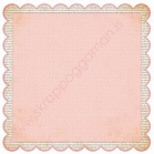 Paper Girl-Newsprint Scallop image