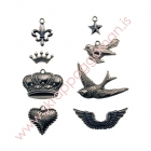 Tim Holtz Ideaology Charm Adornments  image