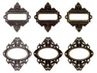 Tim Holtz-Ornate Plates (málmrammar) image