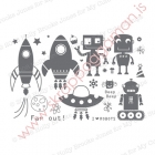 Space Ships & Robots image
