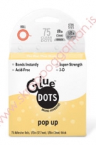 Glue Dots límdoppur, 3D image