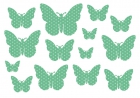 Butterfly Green Rubon image