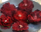 Mixed Blooms-Red and Burgundy image