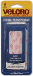 Franskur rennilás-Velcro Sticky Coin (Clear) image