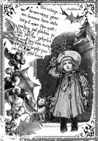 Child with Mistletoe in Frame image
