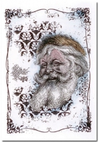 Santa with Fur Hat image