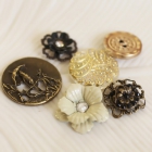 Printery Vintage Buttons image