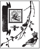 Songbird glærir stimplar-Love image