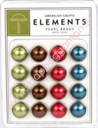 Pearl Brads -Earth Tone image