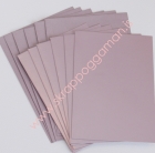 Kaisercraft kort og umslög 6 stk 10.5x15 cm (dökkbleik metallic) image