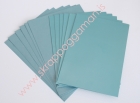 Kaisercraft kort og umslög 6 stk 10.5x15 cm (grænblár metallic) image