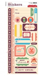 Material Girl-Cardstock Stickers image
