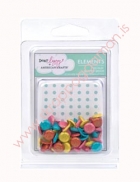 Dear Lizzy-Glitter Brads image