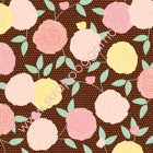Dear Lizzy-Apricot Afternoon Fabric Paper image