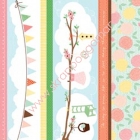 Dear Lizzy- Garden Gala Fabric Paper image